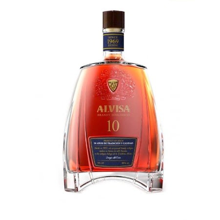 Alvisa - Brandy Ecologico 10 - 40% - 1 Bottle - 50cl