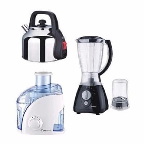 Home Bundle - Juice Extractor + Blender + Electric Kettle