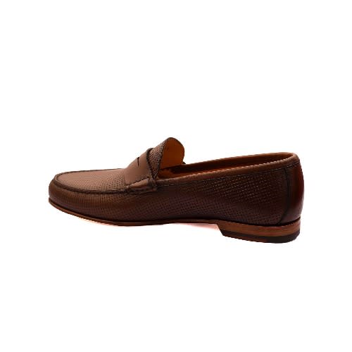 Perforated Brown Shoe For Men