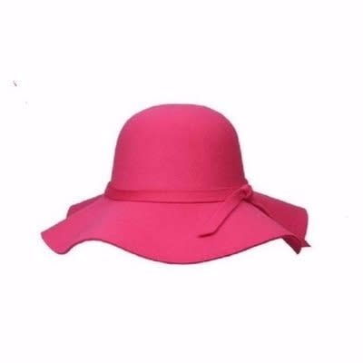 Ladies Beach Hat - Pink