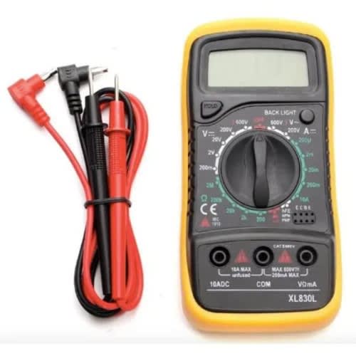 Electric Digital Multimeter Lcd Voltage  Tester