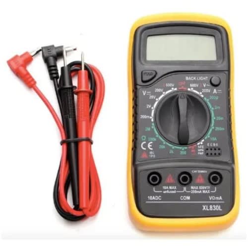 Electric Digital Multimeter Lcd Voltage  Tester