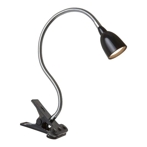 Table Lamp With Clamp And Adjustable Neck
