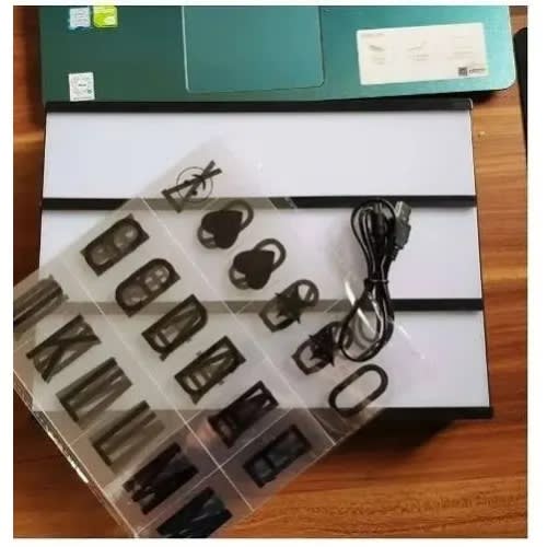 USB And Battery Powered Led Cinematic Light Box
