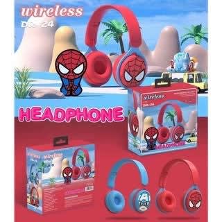 Dr-24 Disney Design Spiderman Wireless Bluetooth Headphone