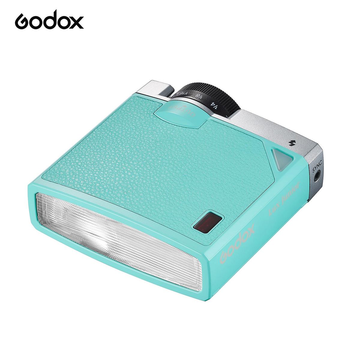 Godox Lux Junior Retro Camera Flash GN12 6000K Color Temperature Auto & Manual Modes 1/1-1/64 Flash Power 28mm Focal Length Replacement for Canon Nikon Sony Fuji Olympus Hot-shoe Cameras