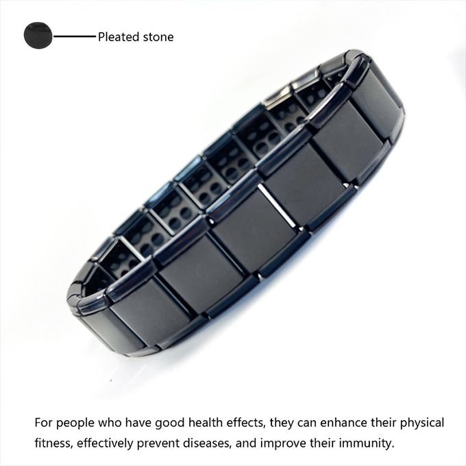 Men's Magnetic Therapy Bracelet Fashion Steel Titanium Bracelet