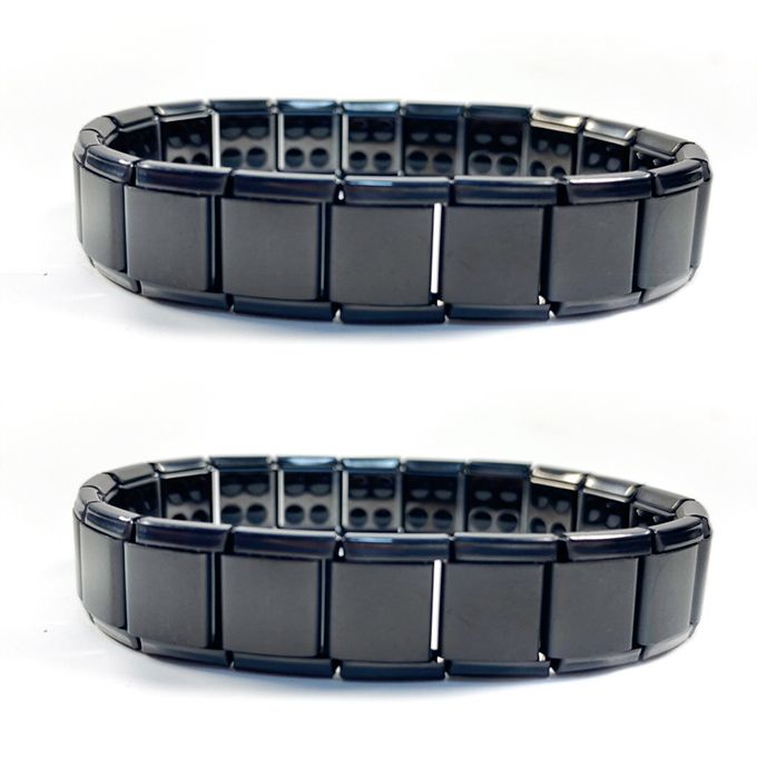 Men's Magnetic Therapy Bracelet Fashion Steel Titanium Bracelet