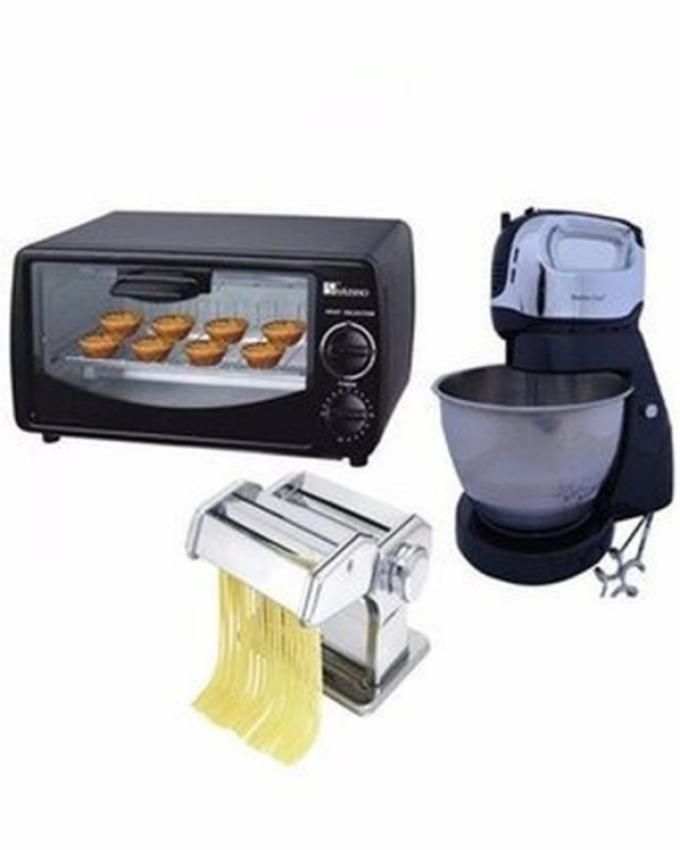 Oven + Chin Chin Cutter + Cake Mixer