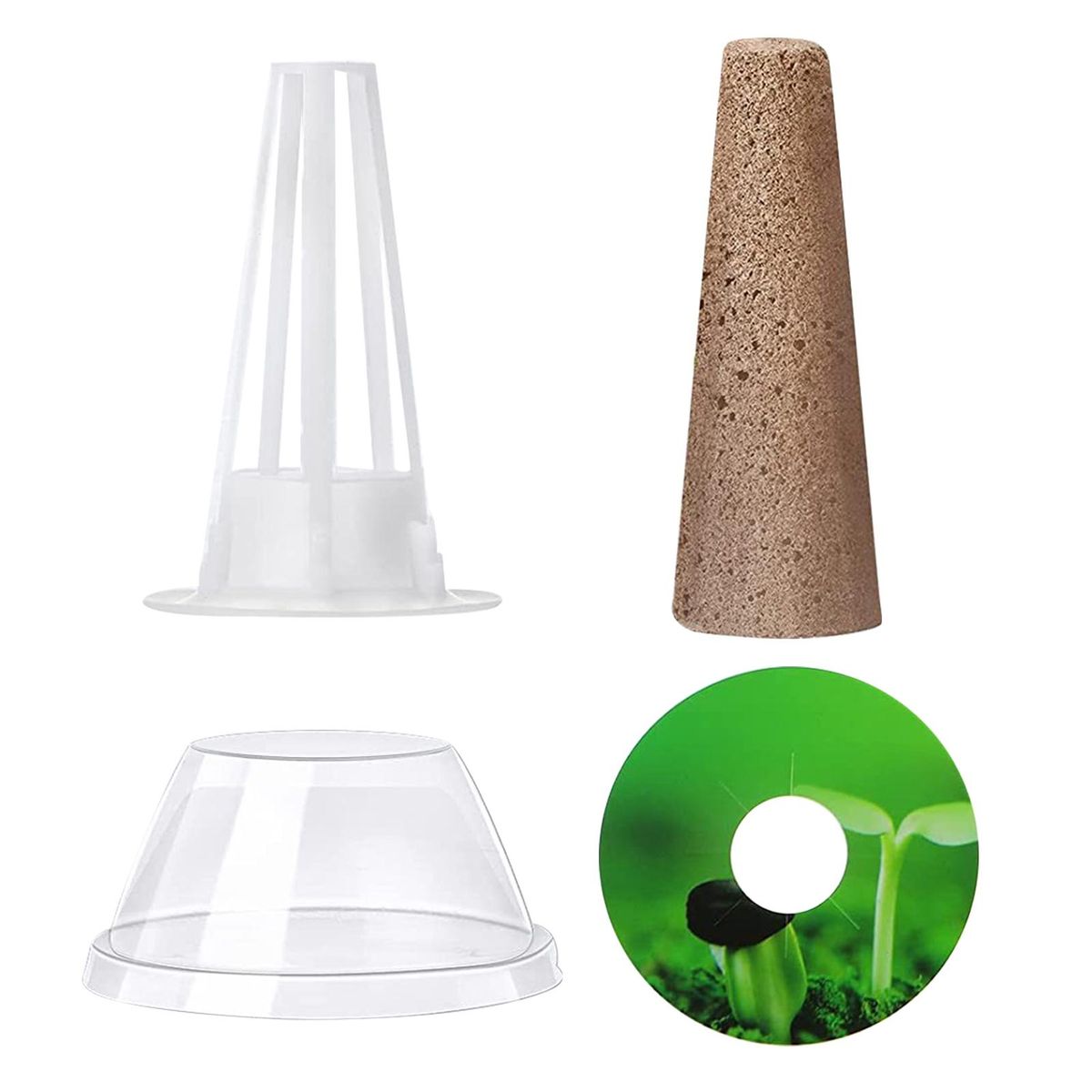 Indoor Garden Starter Kit Hydroponic Growing Kit 120pcs for Aerogarden