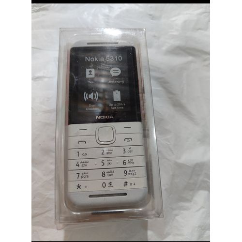 5310 16MB & 8MB RAM 1200mAh Battery White Colour