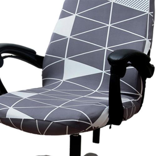 3x  Chair Cover Swivel Office Armchair