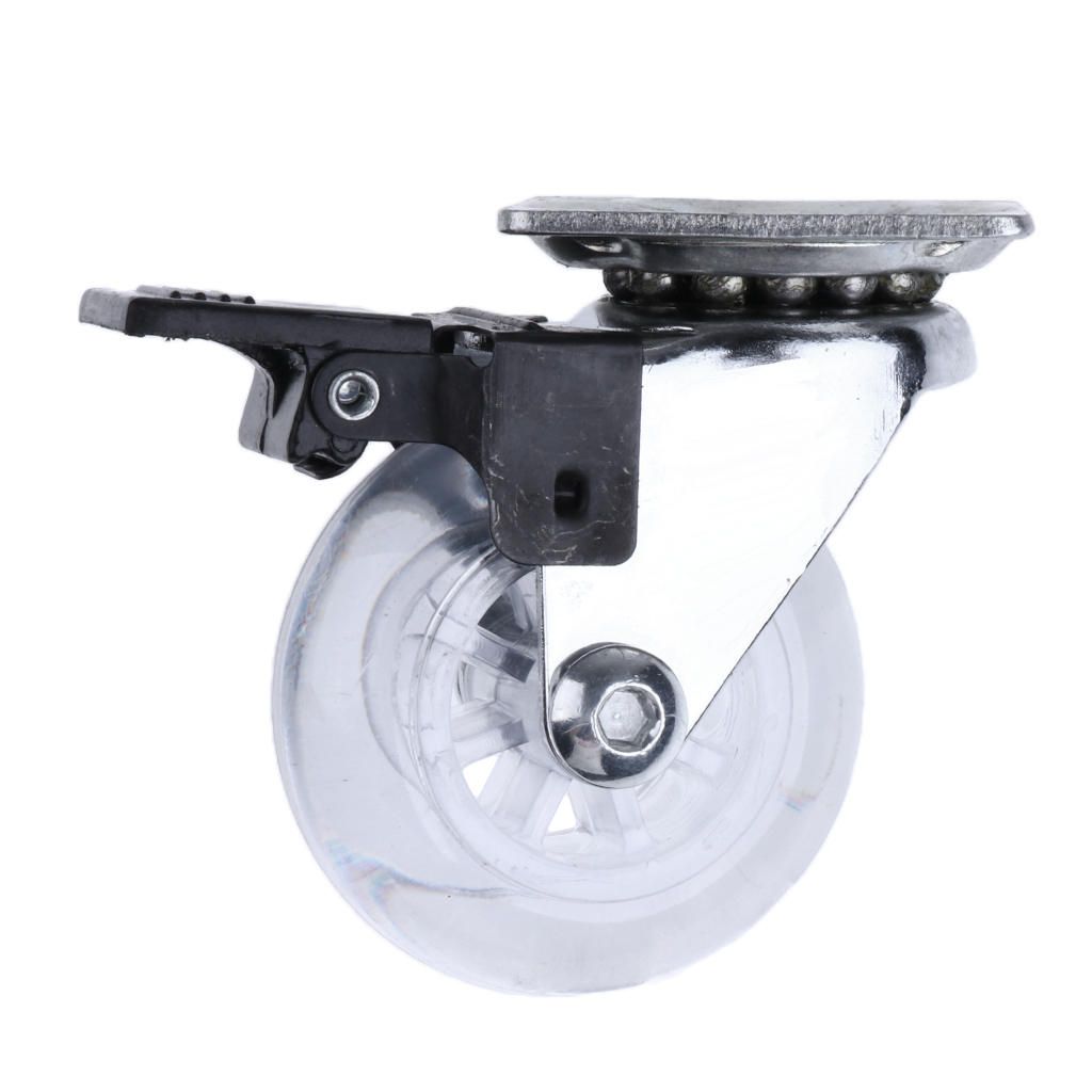 2inch Universal Castor Wheels Fixed Plate Fixing Floor