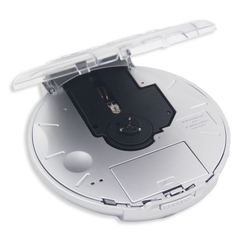 Portable CD Walkman Discs Player Support English MP3 Disc With Headset Play Music LCD Display Audio Output FM Radio Shockproof