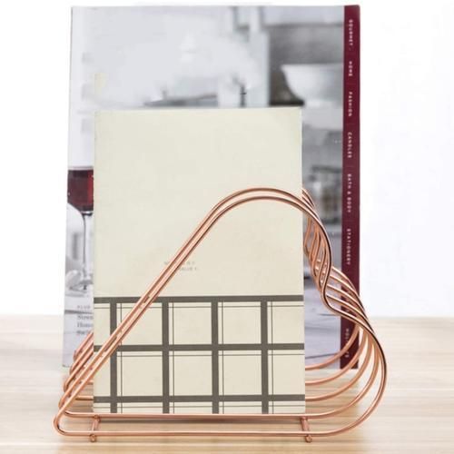 Metal Bookshelf Bookends Book Support Stand Desk Organizer Storage Holder 1 Order