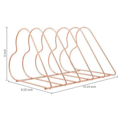 Metal Bookshelf Bookends Book Support Stand Desk Organizer Storage Holder 1 Order
