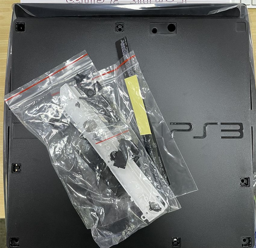Black Complete Housing Shell Case 120G 160G 250G Replacement For Playstation 3 PS3 Slim 2000 20XX 2500 Console Faceplate Cover