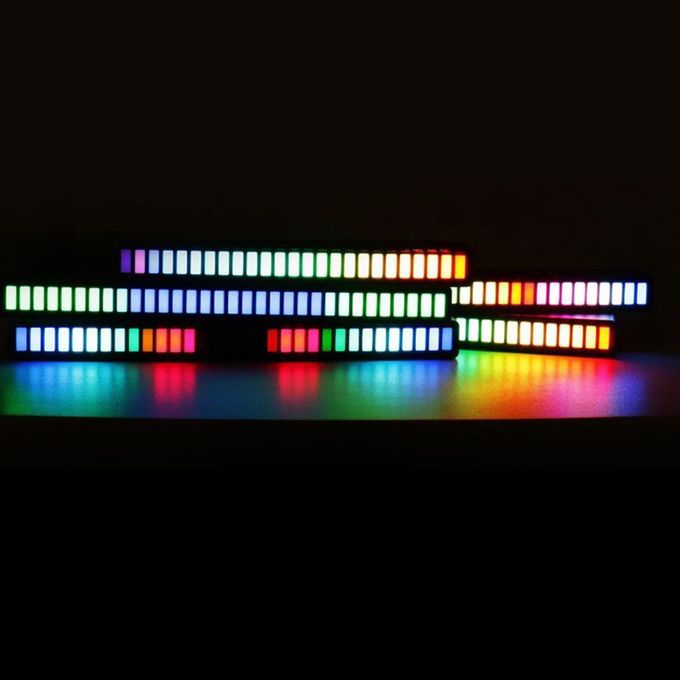 RGB Sound Control Rhythm Lights 3 PCS 32 LED 18 Colors