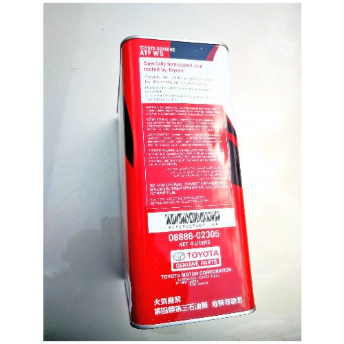 Automatic Transmission Fluid - A.T.F - Ws Oil - 4L