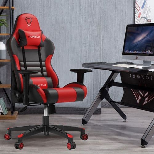 Ergonomic Gaming Chair For Office & Home - Red