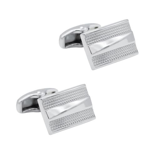 Men Cufflinks 02 - Silver