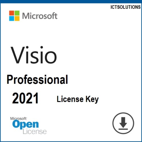 Microsoft Visio Professional 2021 Product Key (Download Version)