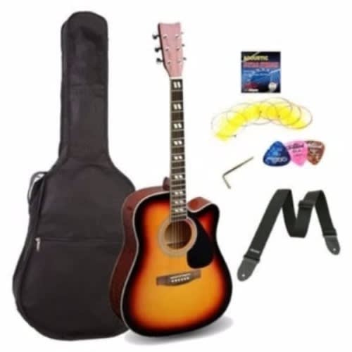 39“ Sunburst Acoustic Guitar
