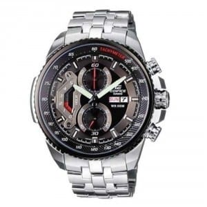 Edifice EF 558- Silver Chronograph