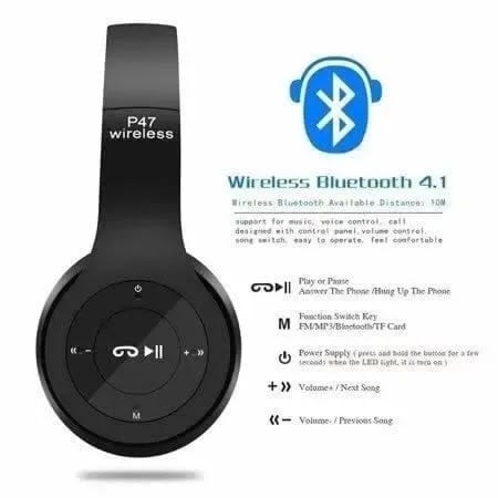 Bluetooth Foldable Headset - P47