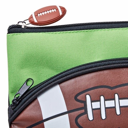 Football Binder Pen & Pencil Case Pouch