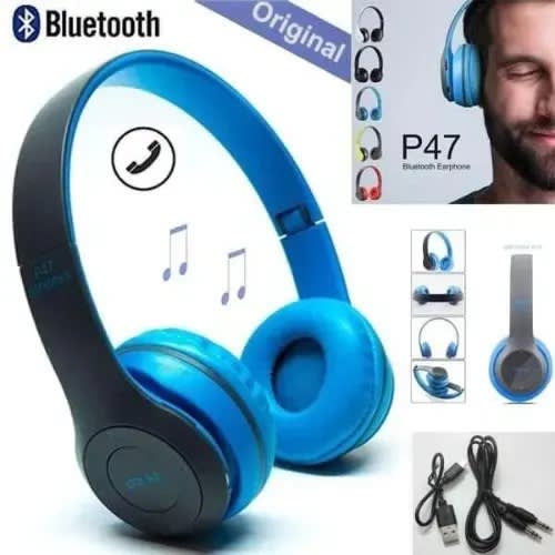 Foldable Stereo Bluetooth Wireless Headphones -p47