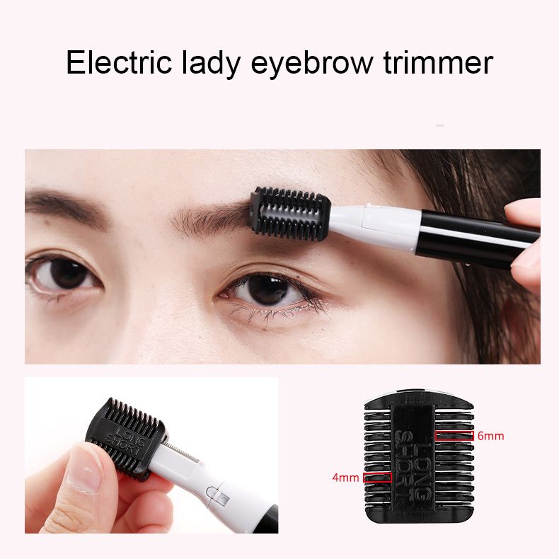 Baby Electric Hair Trimmers Hair Remover Electric Eyebrow Trimmer Epilator Mini Ladies  Armpit Private Hair Trimmer
