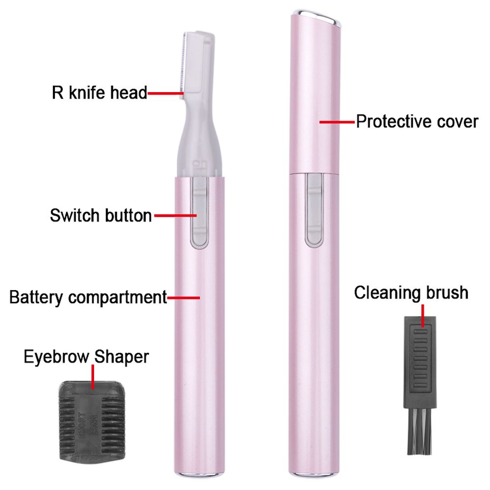 Baby Electric Hair Trimmers Hair Remover Electric Eyebrow Trimmer Epilator Mini Ladies  Armpit Private Hair Trimmer