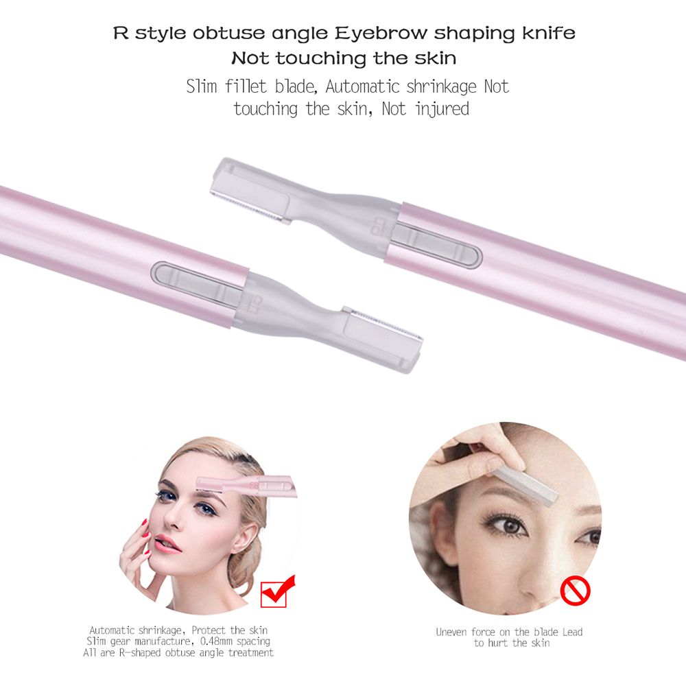 Baby Electric Hair Trimmers Hair Remover Electric Eyebrow Trimmer Epilator Mini Ladies  Armpit Private Hair Trimmer