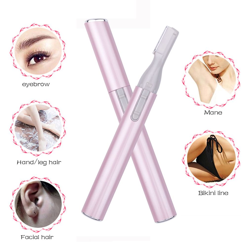 Baby Electric Hair Trimmers Hair Remover Electric Eyebrow Trimmer Epilator Mini Ladies  Armpit Private Hair Trimmer