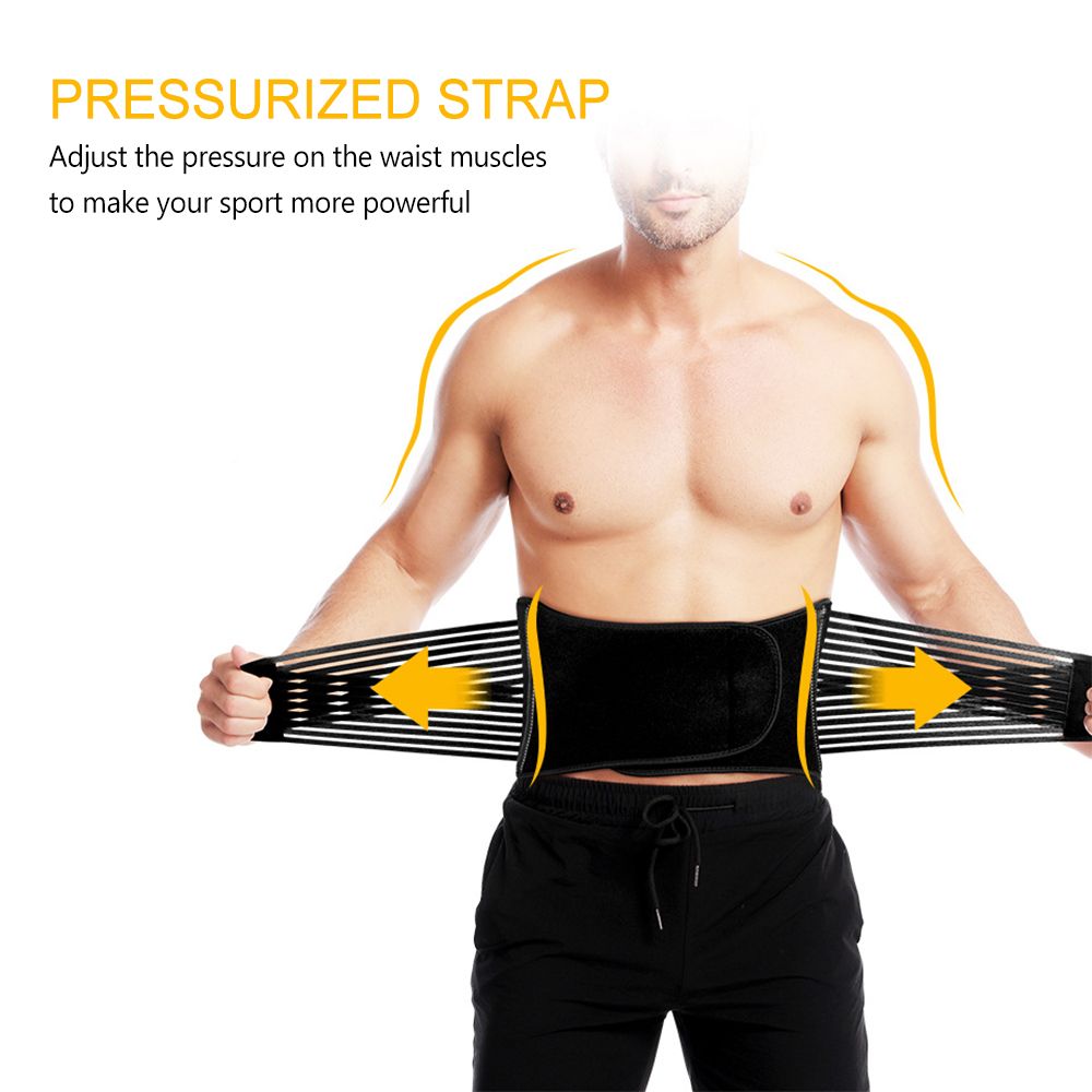 Lumbar Back Support Belt For Men Women Lightweight
