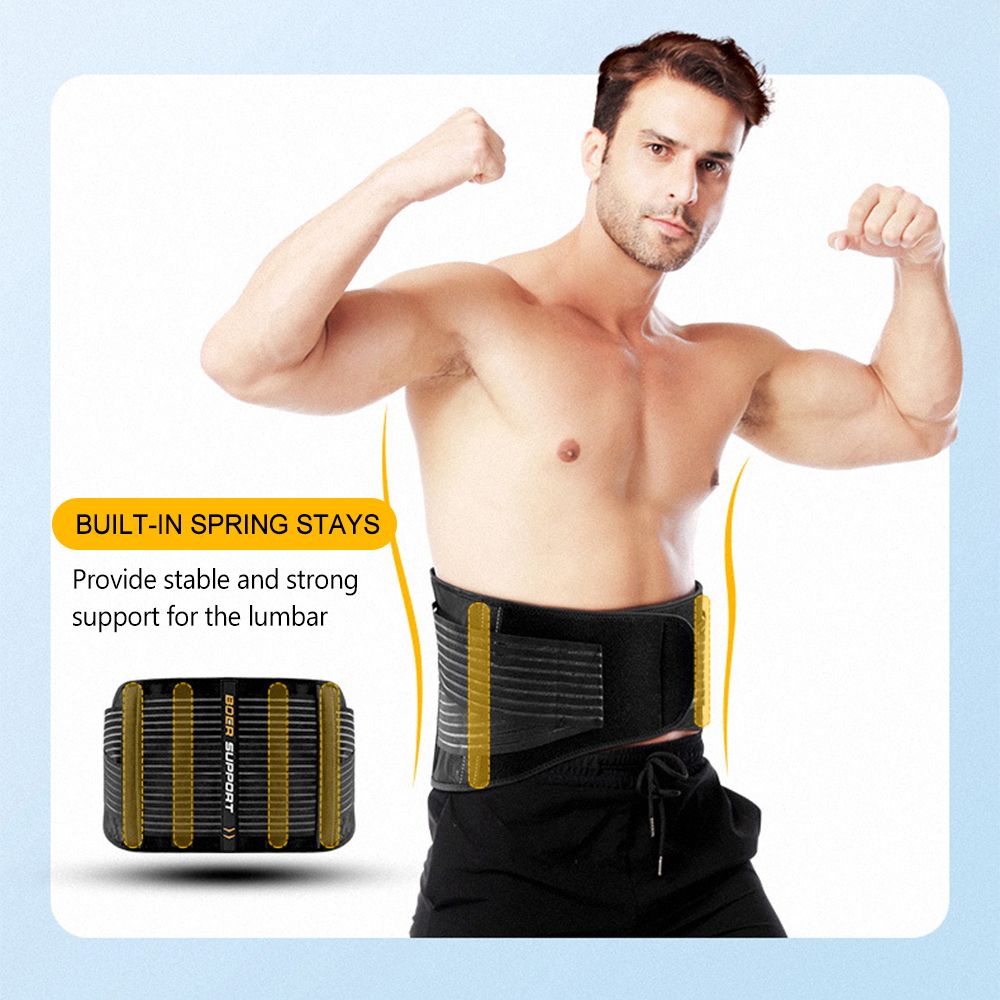 Lumbar Back Support Belt For Men Women Lightweight
