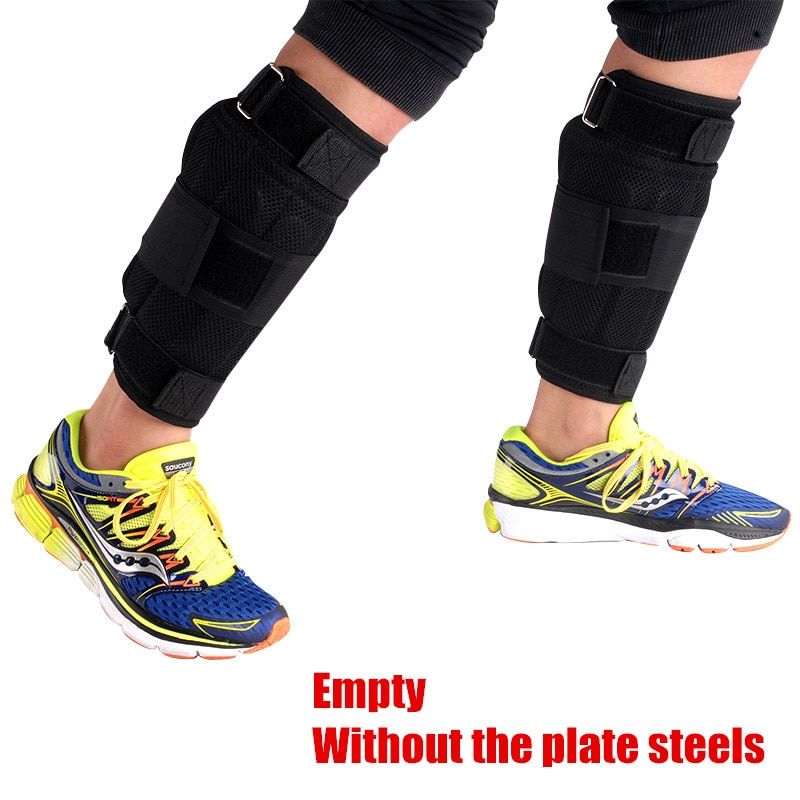 New Adjustable Ankle Weight Support  S Thickening Legs Strength Training Shock Guard Gym Fitness Gear 1-6kg Only S Ankle Weight