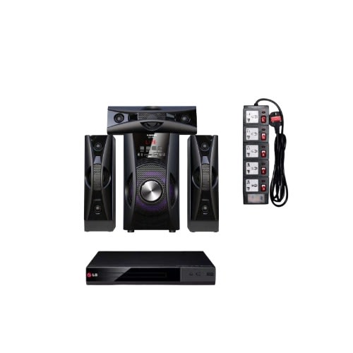 3.1ch Multimedia Home Theater Se-3861 + Dvd Player & Free Extension