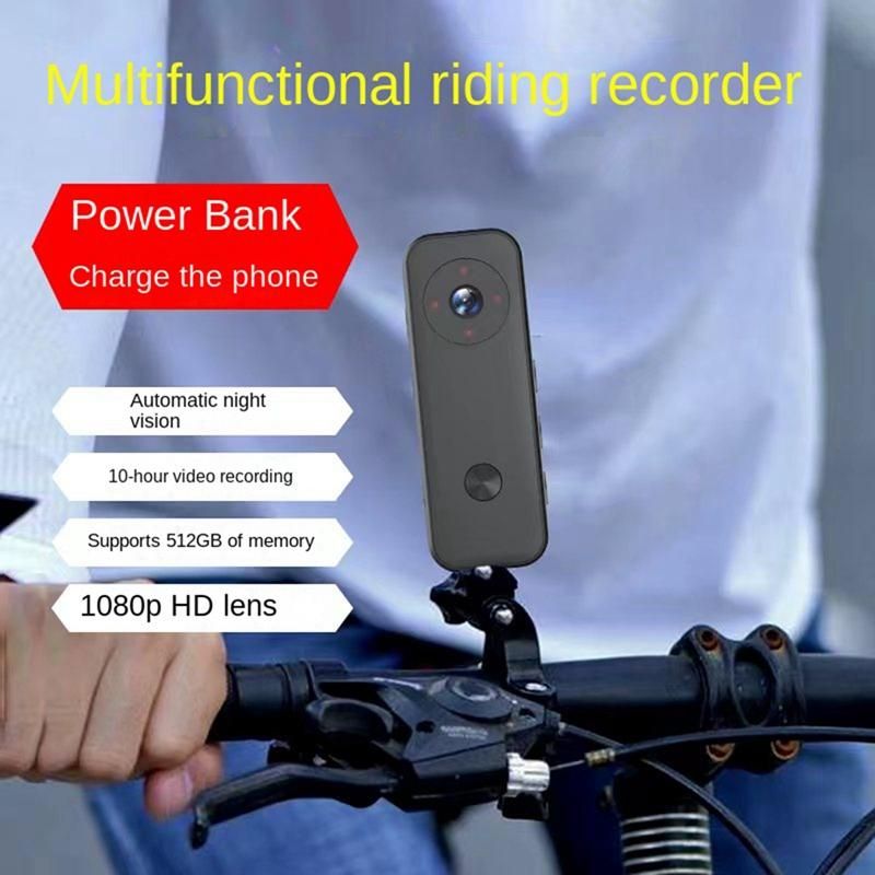 1080P Bike Sport Camera Motorcycle Enforcement Voice Recorder Camera HD 360 Panoramic Helmet Fishing Camera