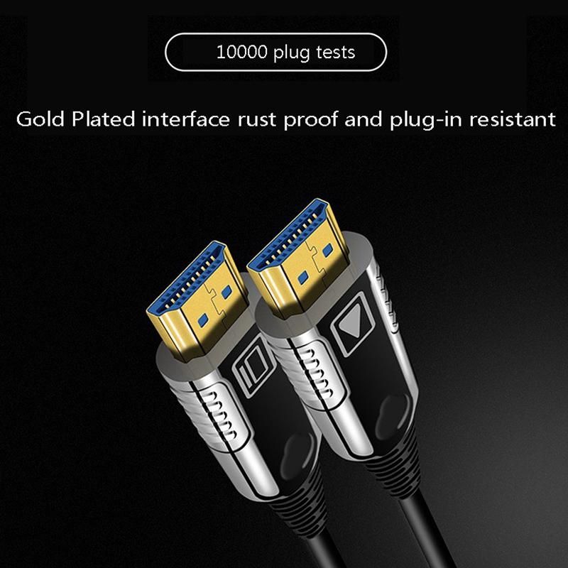 VEGGIEG Optical Fiber HDMI Cable 2.0 HD Support 4K 60Hz