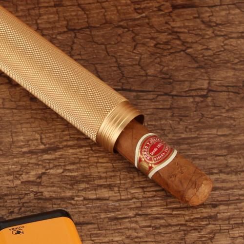 Metal Cigar Tube Case Travel Pocket Tube Cigar Humidor Box Portable Outdoor Holder Cigar Case Jar Mini Zigarren Box