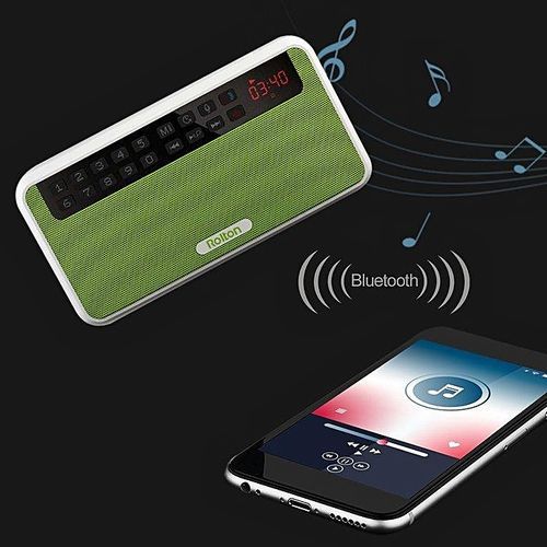 Rolton HiFi Stereo Bluetooth Speaker Portable Bass Sound MP3 Music Player Green HT-S