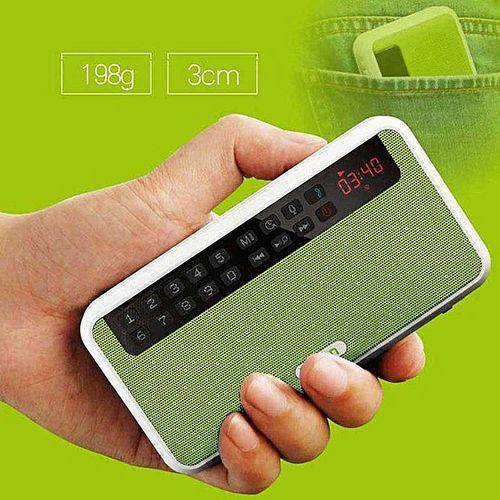 Rolton HiFi Stereo Bluetooth Speaker Portable Bass Sound MP3 Music Player Green HT-S