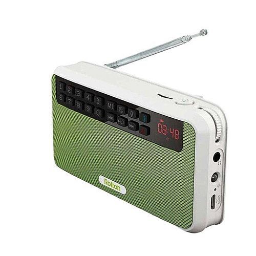 Rolton HiFi Stereo Bluetooth Speaker Portable Bass Sound MP3 Music Player Green HT-S
