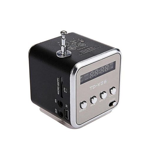 TD-V26 Mini 1x Digital Speaker Stereo Sound Music Player Wireless Radio HT-S