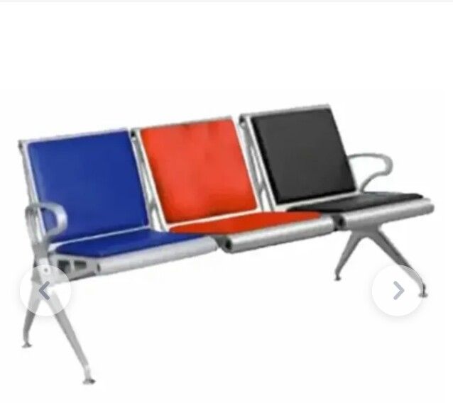 Multi Color Executive 3seater Padded