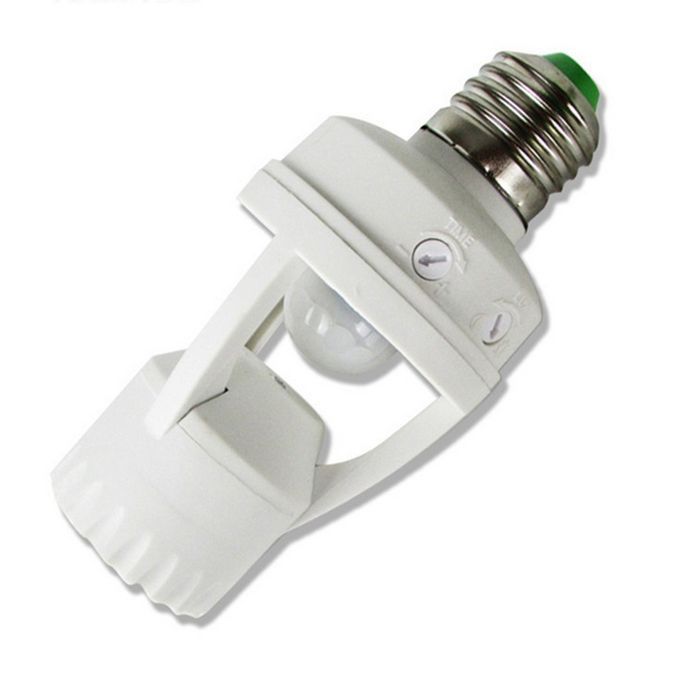 Home E27 Infrared Motion PIR Sensor Automatic LED Light Lamp Holder