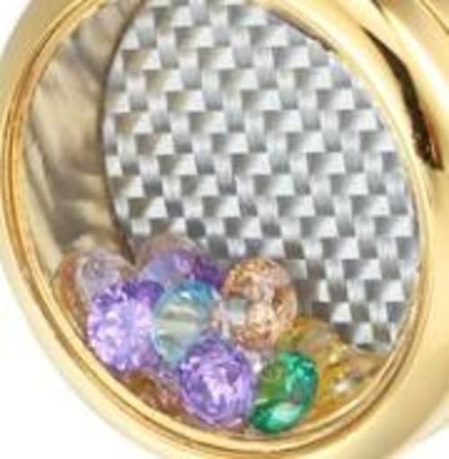 Exquisite Crystal Cufflinks Shakable Colorful Zircon Cuff Links Business Wedding Gift Men's Jewelry Accessory