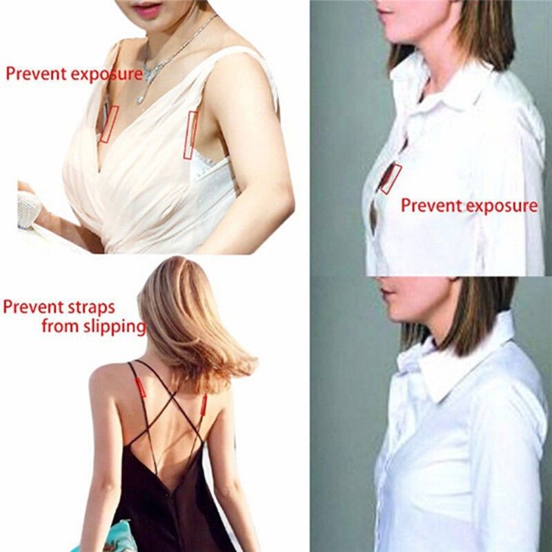 5M Double Sided Adhesive Body Tape Safe Waterproof Dress Cloth Tape Secret Breast Bra Strip Transparent Medical Lingerie Tape(#1 Piece)